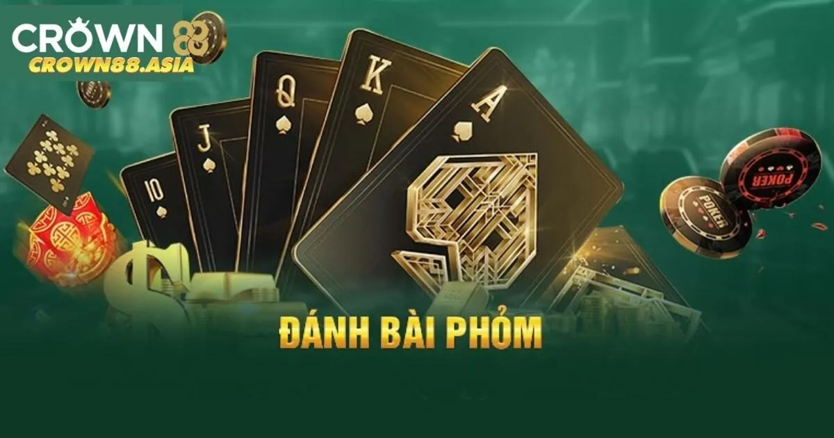 Hướng dẫn cách đánh bài Phỏm Crown88