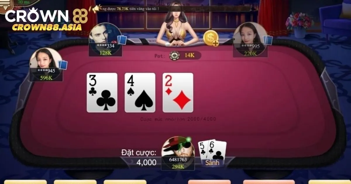 Bài Xì Tố Crown88 - Tựa Game Đỉnh Cao Cho Cao Thủ Poker 