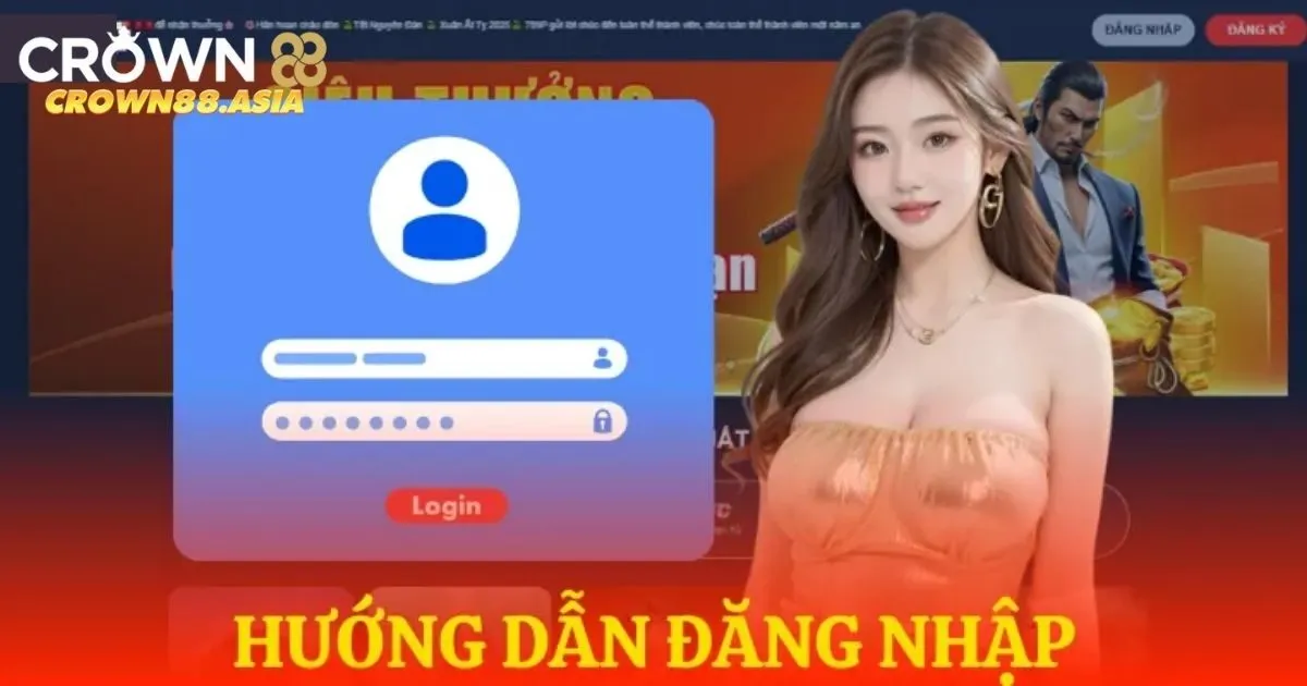 Lưu ý khi đăng nhập Crown88